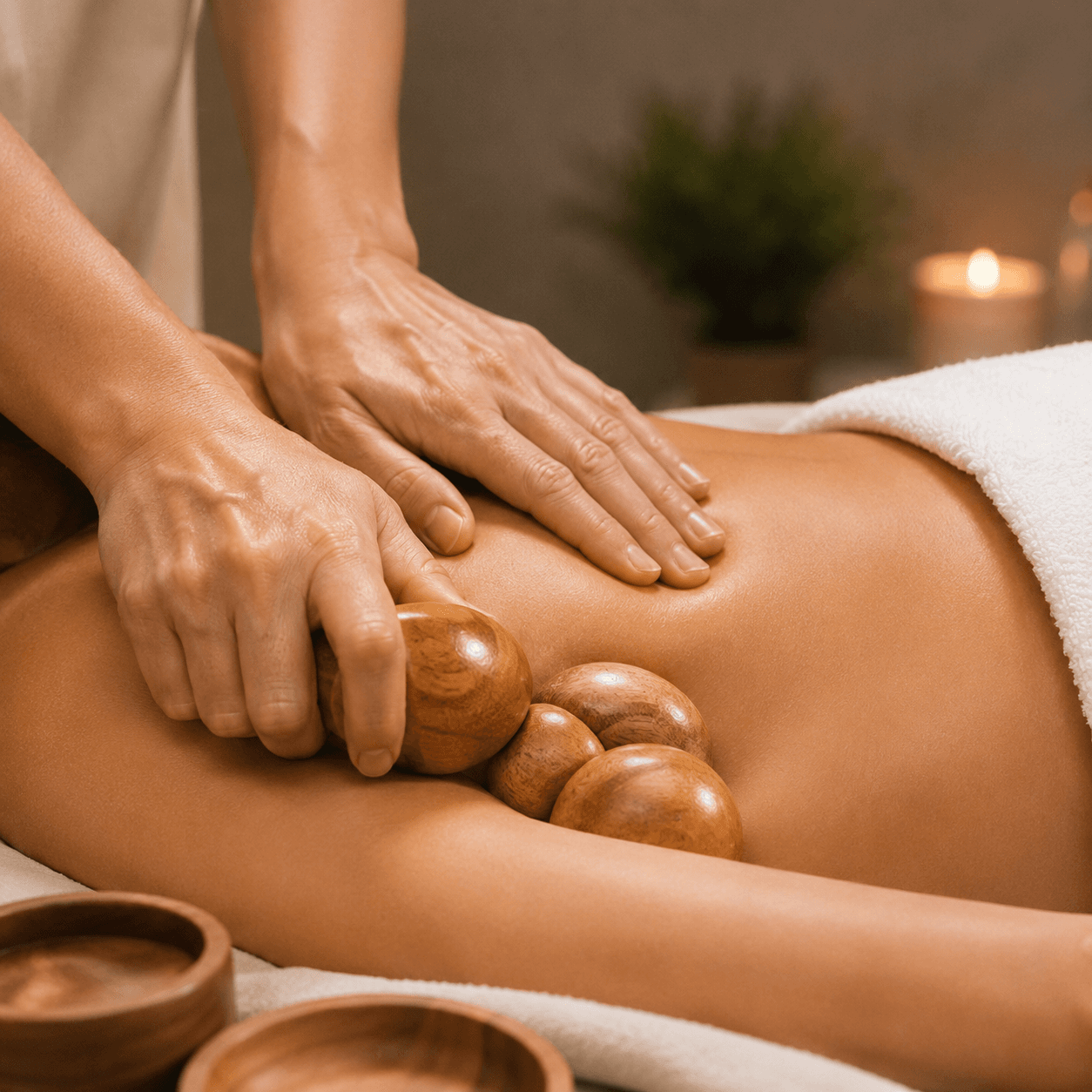 Wooden Therapy treatment at Calmlly Jaipur